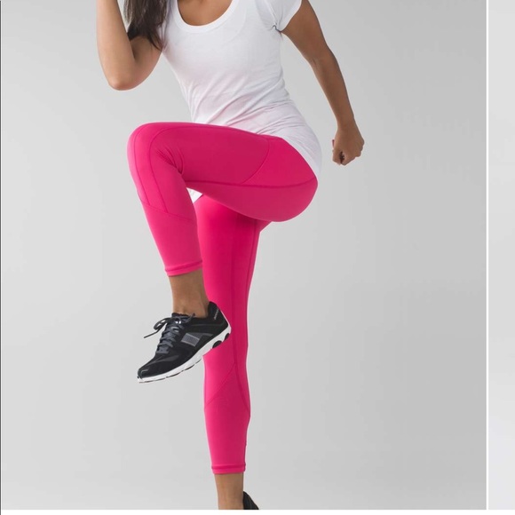 lululemon athletica Pants - New LULULEMON all the right places crop pink 10